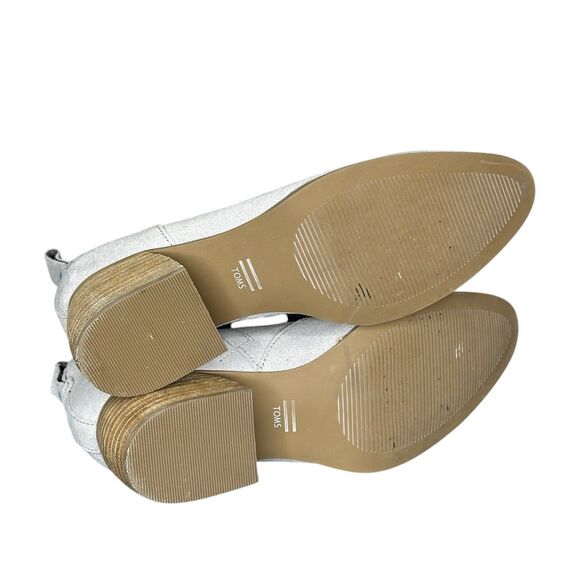 TOMS Women’s Leilani Booties – Drizzle Grey Suede – Size 7 - Picture 7 of 8